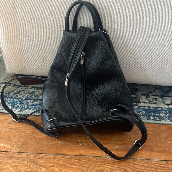 Tuscany Leather Bags Tuscany Leather Backpack Purse Poshmark